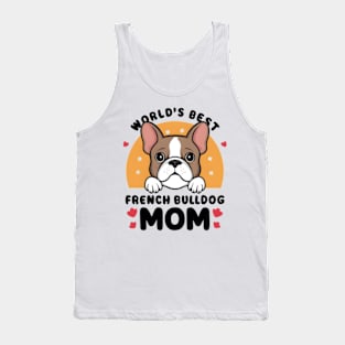 Frenchie Mom Shirt Mother's Day for French Bulldog Mom funny Tank Top